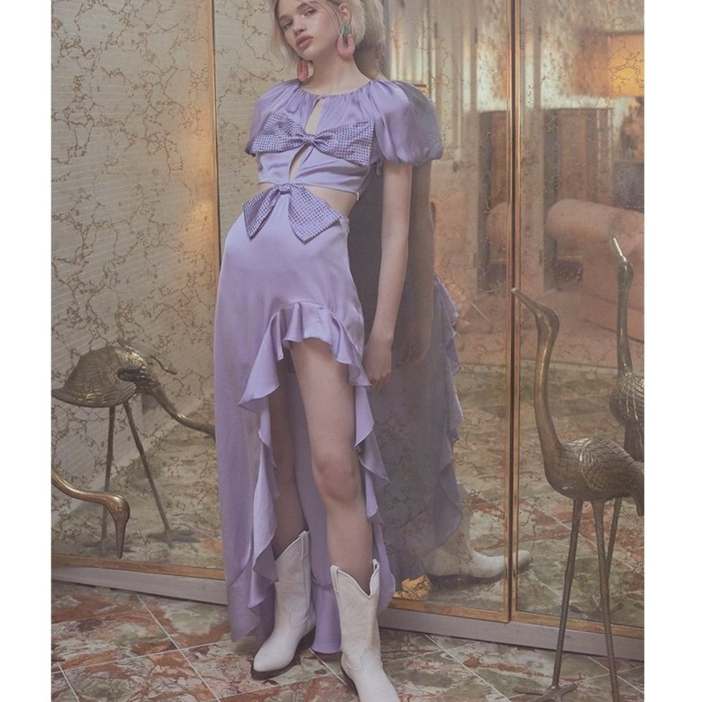 NWOT FOR LOVE & LEMONS AFTER DARK MAXI SIZE MEDIUM